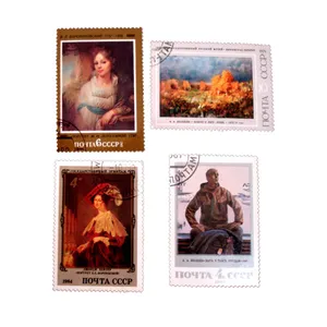 تمبر یادگاری مدل هنری کد DS2716 مجموعه 4 عددی