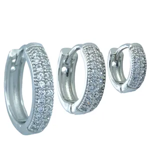 گوشواره زنانه وای اس ایکس مدل E4166 مجموعه 3 عددی