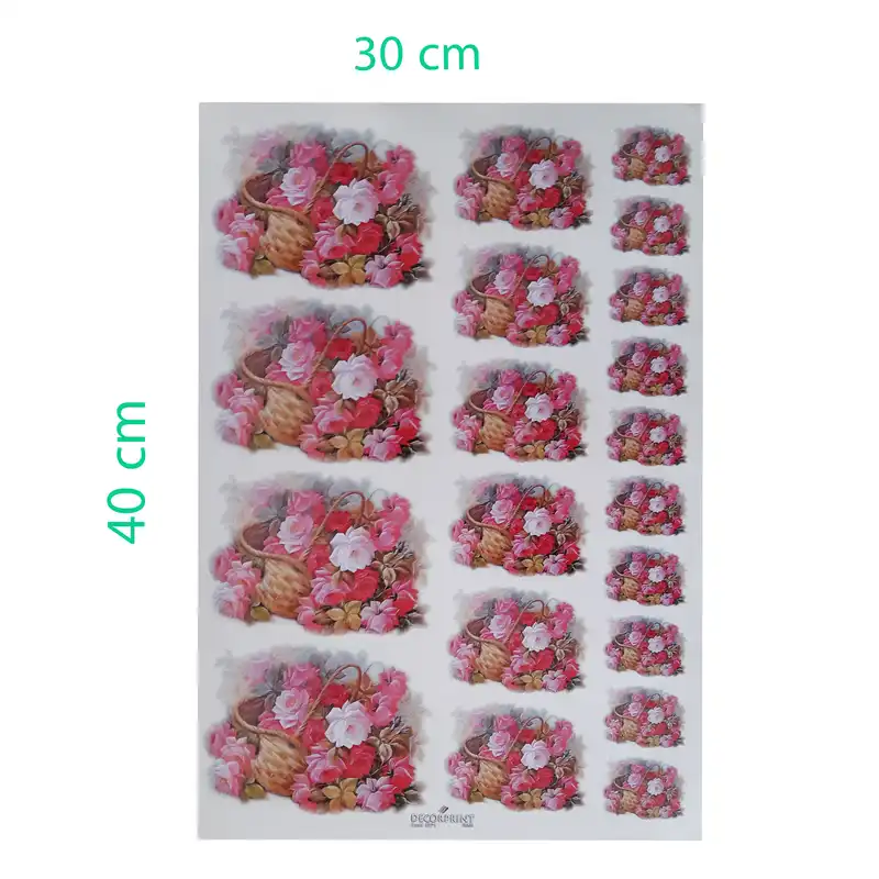 برچسب ترنسفر مدل سبد رز 20