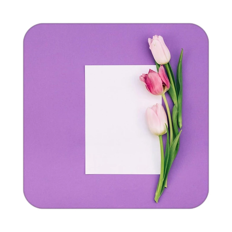 زیر لیوانی کاکتی طرح گل مدل mp19333