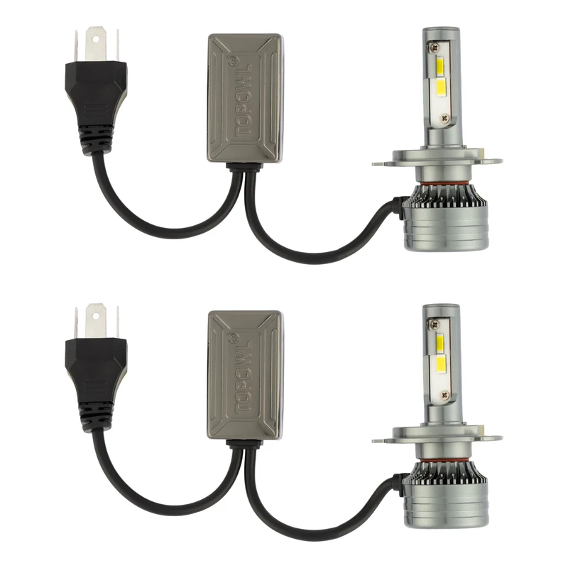 لامپ هدلایت خودرو تاپول مدل v9-h4 بسته 2 عددی	