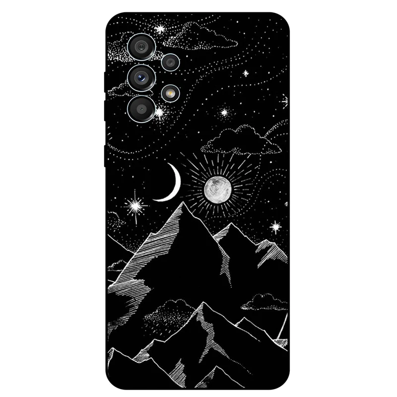 کاور مگافون طرح کوه مدل 8078 مناسب برای گوشی موبایل سامسونگ Galaxy A53 5G 