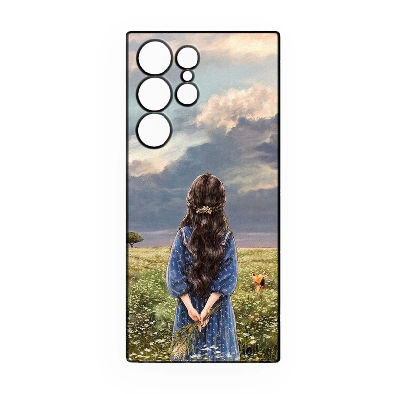 کاور طرح دخترانه کد 230 مناسب برای گوشی موبایل سامسونگ Galaxy S23 Ultra