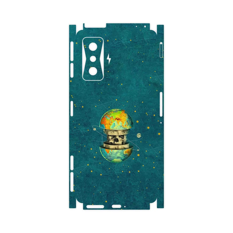 برچسب پوششی ماهوت مدل Collage of Earth Face-FullSkin مناسب برای گوشی موبایل شیائومی Poco F4 GT 5G