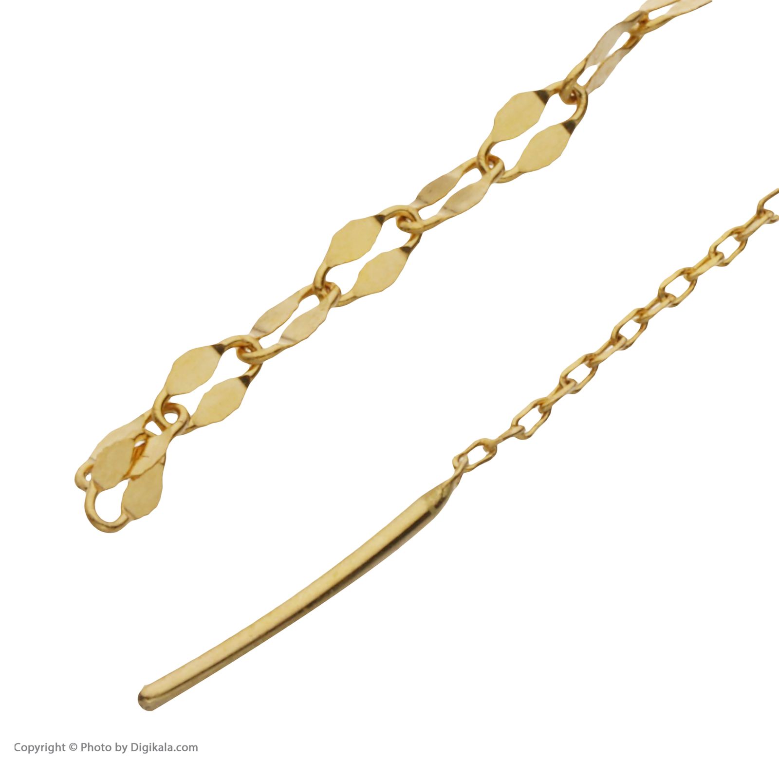 گوشواره طلا 18 عیار زنانه مایا ماهک مدل ME1060 -  - 3