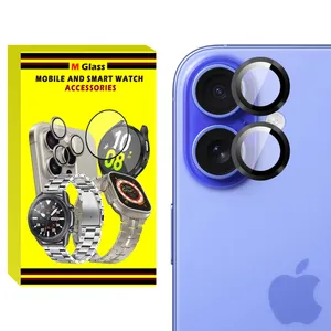 محافظ لنز دوربین فلزی ام‌گلس مدل RNG MTL MG مناسب برای گوشی موبایل اپل iPhone 16