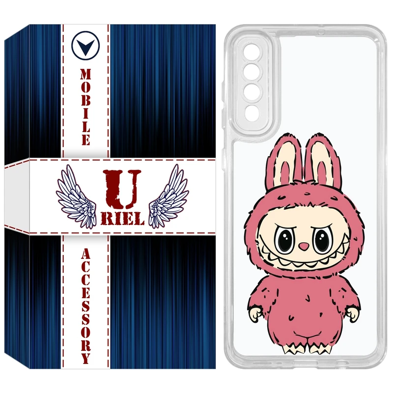 کاور یوریل مدل Clear کد 149 طرح لبوبو مناسب برای گوشی موبایل سامسونگ Galaxy A51