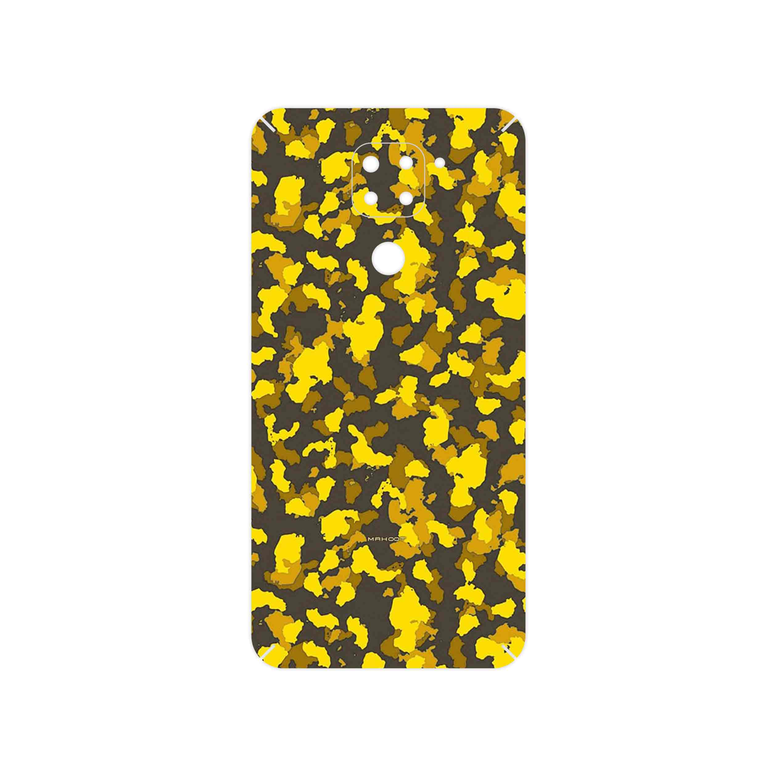 برچسب پوششی ماهوت مدل Yellow Infantry Army مناسب برای گوشی موبایل شیائومی Redmi 10X