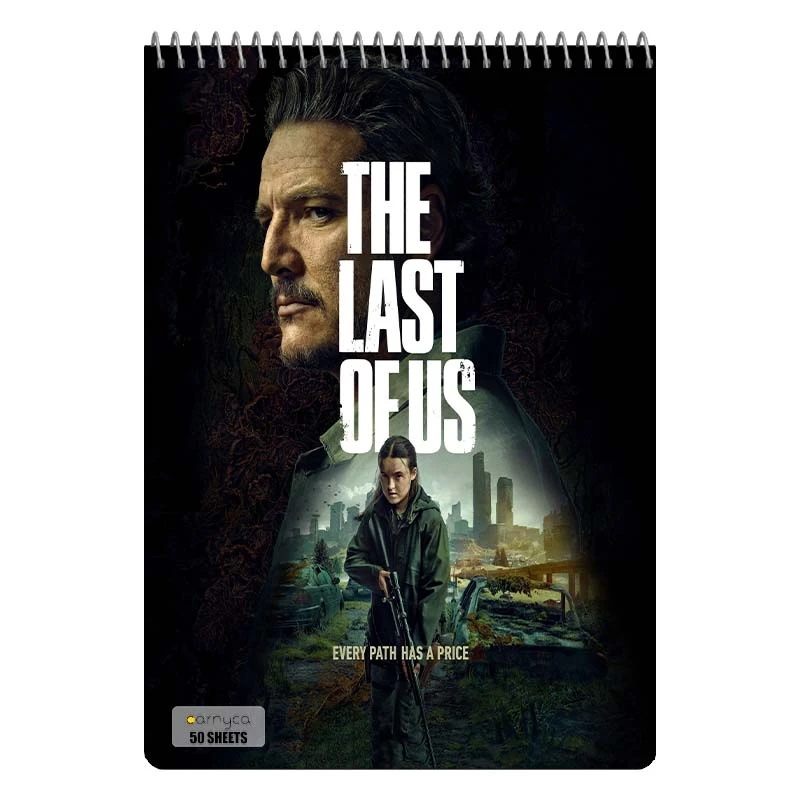 دفتر نقاشی 50 برگ سیمی کارنیکا طرح لست اف اس The Last of Us کد 87966