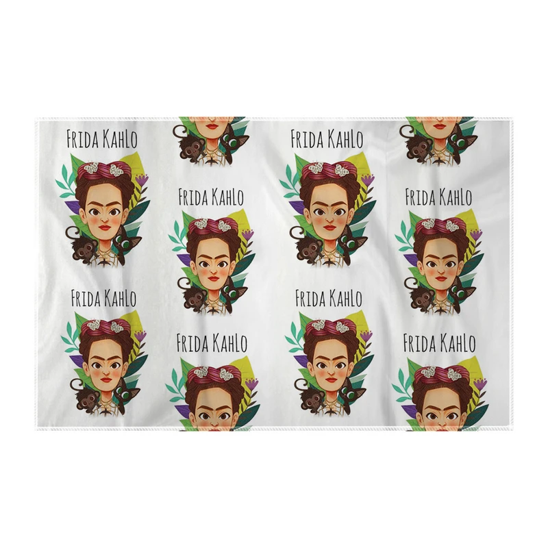 کاغذ کادو ترمه طراحان ایده مدل پترن فریدا کالو کد strm1048