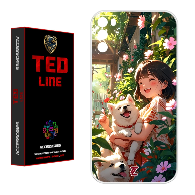 کاور تدلاین طرح سگ کد 1177 مناسب برای گوشی موبایل شیائومی Poco M3