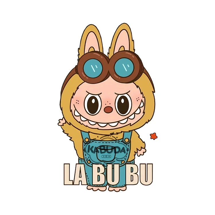 استیکر پارچه و لباس پاد آفرین مدل لبوبو کد 871