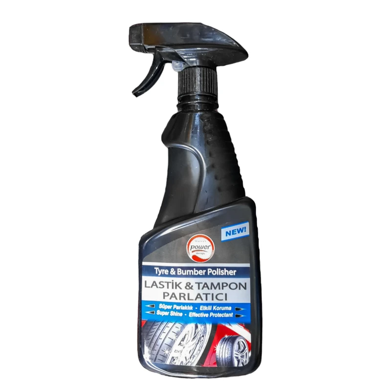 اسپری لاستیک رایتی پاور مدل Tyre & Bumber Polisher حجم 500 میلی لیتر
