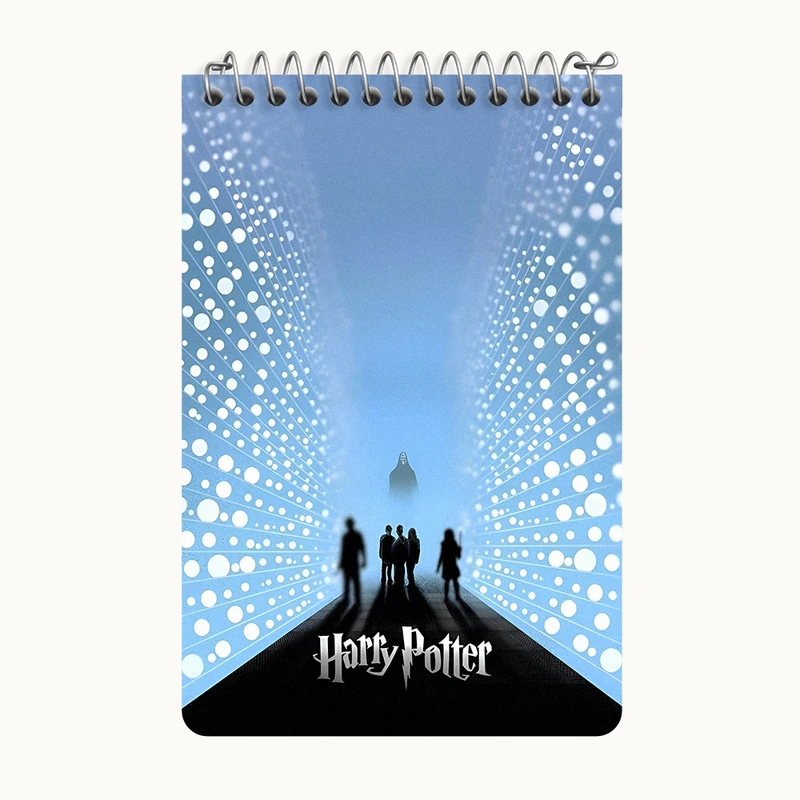 دفتر یادداشت 50 برگ خندالو طرح هری پاتر (Harry Potter) کد F9747