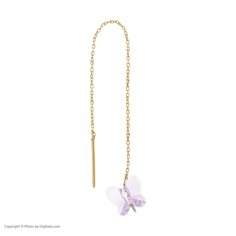 گوشواره طلا 18 عیار زنانه مایا ماهک مدل ME1027