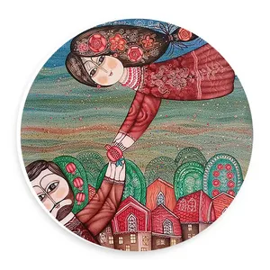 دیوارکوب طرح عشاق مدل wtb155