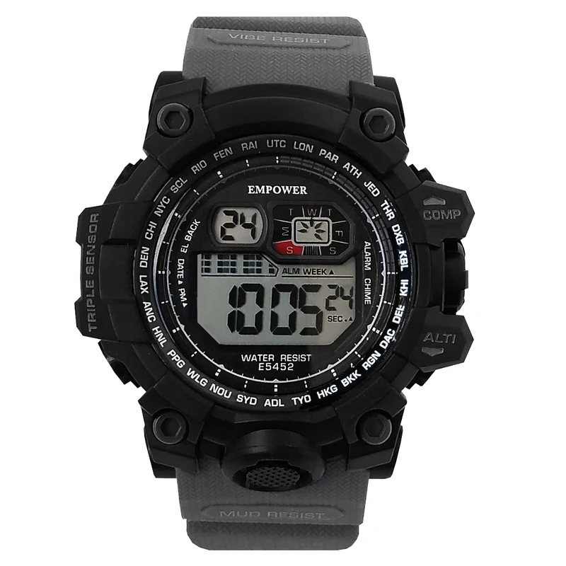 ساعت مچی دیجیتال مردانه امپاور مدل ورزشی اسپرت استخری کد 1035
