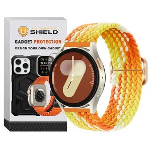 بند آلتیمیت شیلد مدل Woven NW مناسب برای ساعت هوشمند سامسونگ Galaxy Watch 4 40mm / 4 44mm / 5 40mm / 5 44mm / 6 40mm / 6 44mm / 7 40mm / 7 44mm