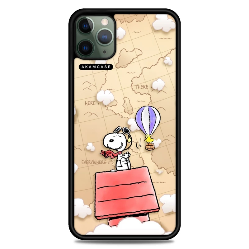 کاور آکام مدل AMC-WA11PROMAX-SNOOPY-24 مناسب برای گوشی موبایل اپل iPhone 11 Pro Max