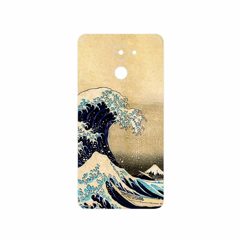 برچسب پوششی ماهوت مدل The Great Wave off Kanagawa of Hokusai مناسب برای گوشی موبایل هوآوی Y7 Prime