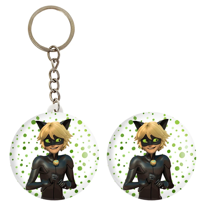 پیکسل خندالو مدل پسر گربه ای کد 3466 به همراه جاکلیدی