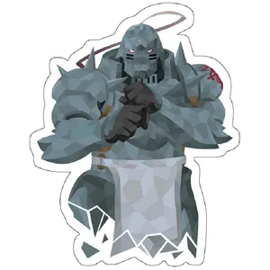 استیکر لپ تاپ مدل Alphonse Elric