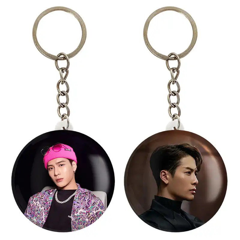 جاکلیدی خندالو مدل جکسون گروه گات سون GOT7 کد 2094720952 مجموعه 2 عددی