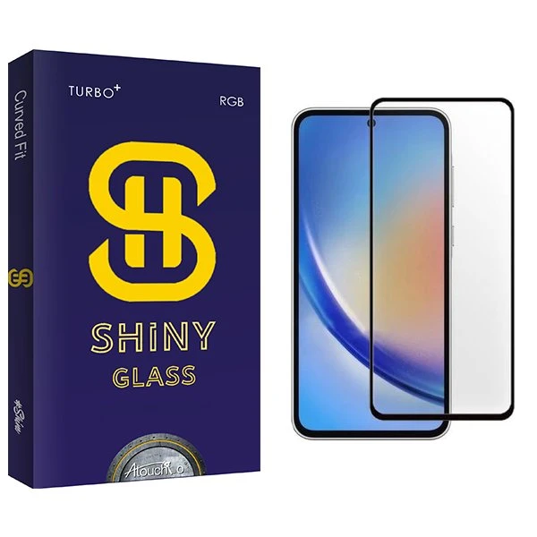 محافظ صفحه نمایش شیشه ای آتوچبو مدل Shiny مناسب برای گوشی موبایل سامسونگ Galaxy A35