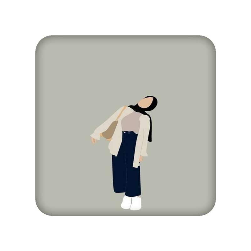 زیر لیوانی مدل دختر کد 1933 زیر لیوانی مدل دختر کد 1933