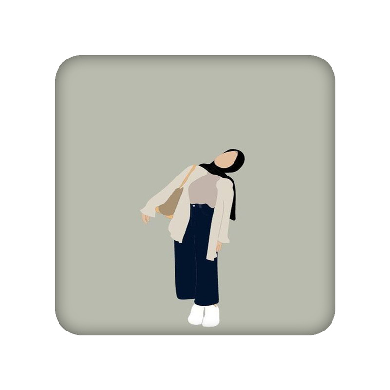 زیر لیوانی مدل دختر کد 1933 زیر لیوانی مدل دختر کد 1933