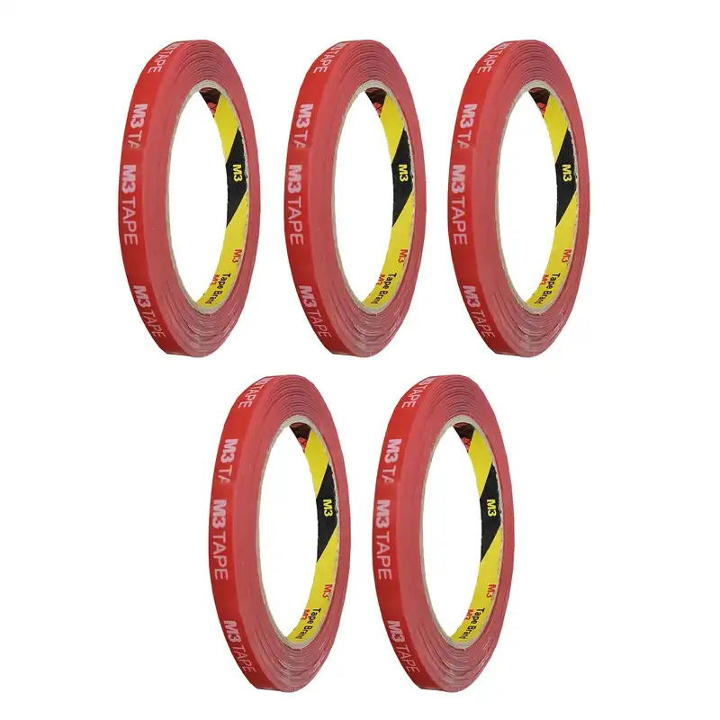 ‌چسب دوطرفه تری ام مدل 01 عرض 1 سانتی متر بسته 5 عددی