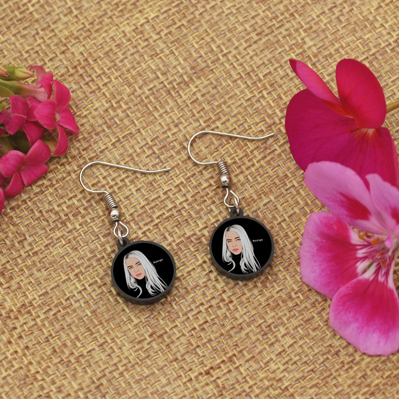 گوشواره زنانه ناکسیگو مدل شب تاب طرح بیلی آیلیش کد ES7350 گوشواره زنانه ناکسیگو مدل شب تاب طرح بیلی آیلیش کد ES7350