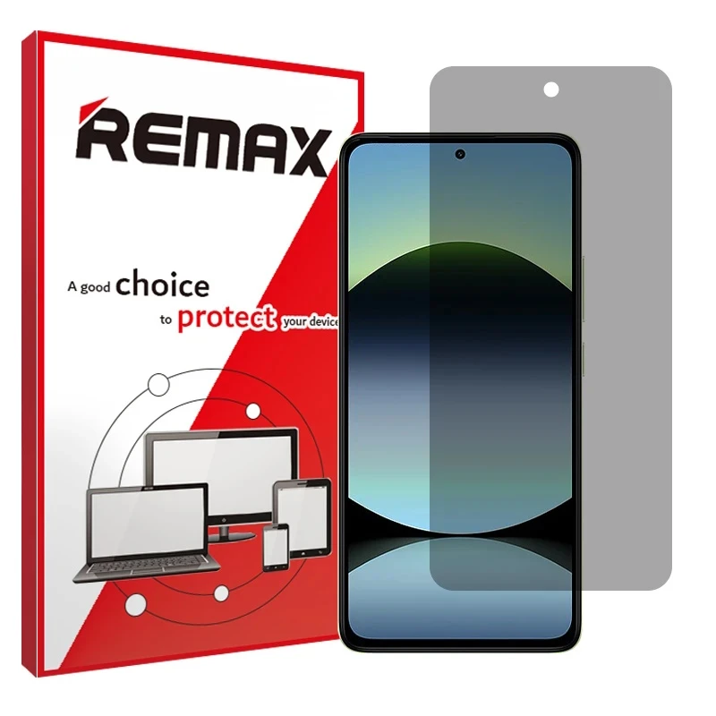 محافظ صفحه نمایش حریم شخصی ریمکس مدل هیدروژلی مناسب برای گوشی موبایل شیائومی Redmi Note 14 4G