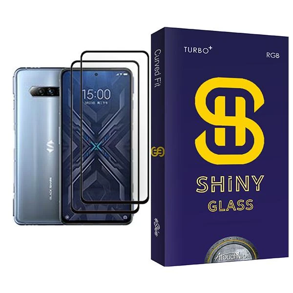 محافظ صفحه نمایش آتوچبو مدل Shiny Glass MIX002 مناسب برای گوشی موبایل شیائومی Black Shark 4 بسته دو عددی