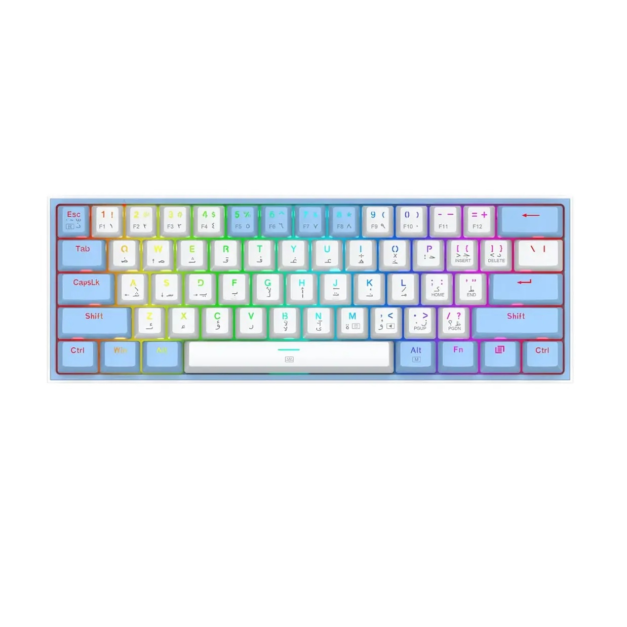 کیبورد ردراگون مدل K617 FIZZ WB