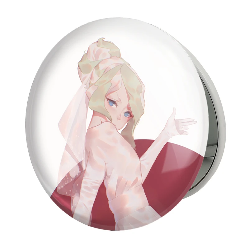 آینه جیبی خندالو طرح دیانا انیمه جادوگران کوچک Little Witch Academia مدل تاشو کد 22901 