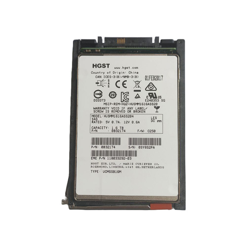 اس اس دی اینترنال اچ جی اس تی مدل D3-2S12FX-1600 ظرفیت 1.6 ترابایت