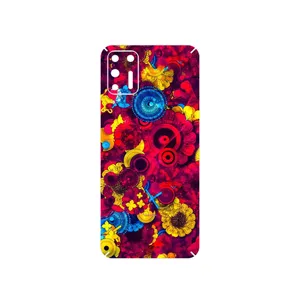 MAHOOT Vector Flower Garden Digital Art Cover Sticker for Motorola Moto G9 Plus