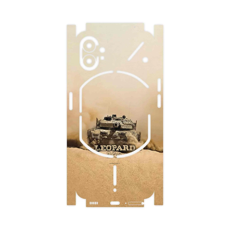 برچسب پوششی ماهوت مدل Leopard_2A5_tank-FullSkin مناسب برای گوشی موبایل ناتینگ Phone 1