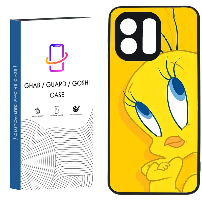 کاور قاب گارد گوشی طرح دخترانه کد 15 - TPU مناسب برای گوشی موبایل شیائومی Redmi Note 12 4G