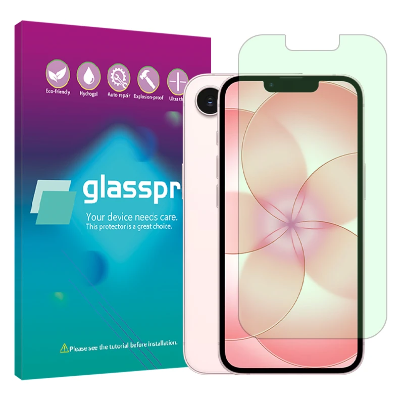 محافظ صفحه محافظ چشم گلس پرو مدل هیدروژلی مناسب برای گوشی موبایل اپل iPhone 17e 