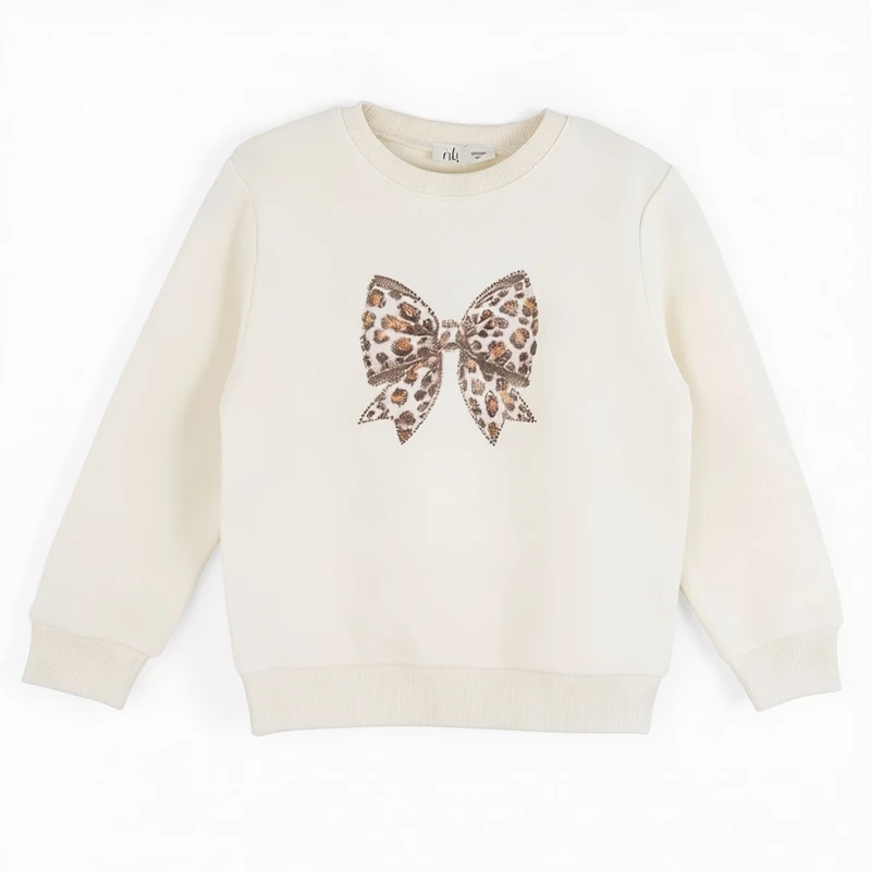 سویشرت دخترانه ان کا کیدز مدل ۳۹۵۳۰ پاپیون