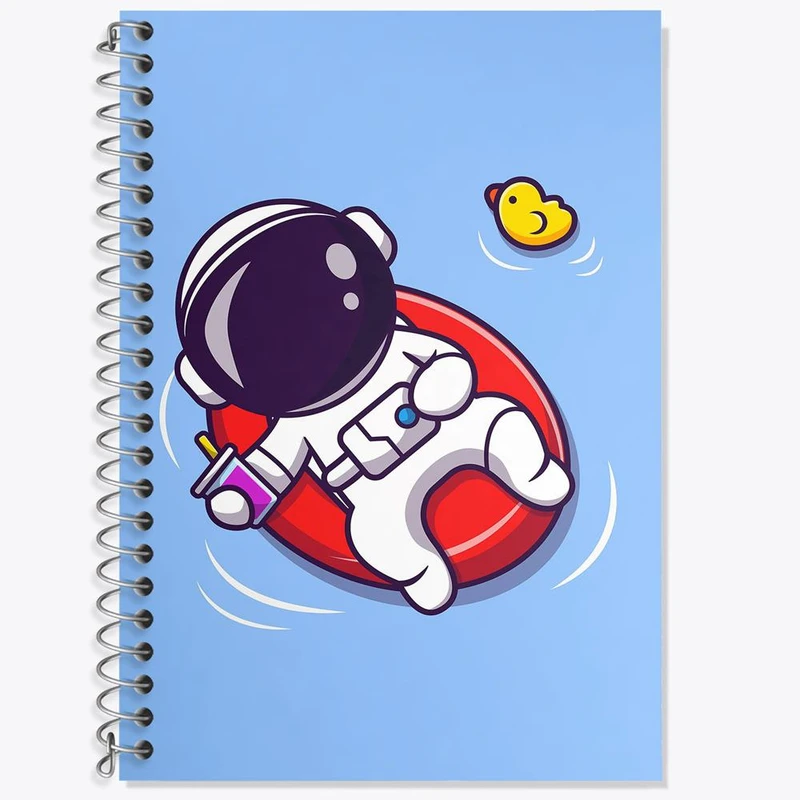 دفتر لغت 50 برگ خندالو مدل فضانورد کد 25073