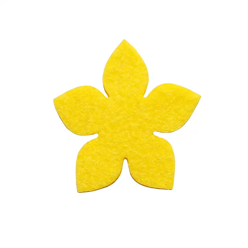 الگو نمد طرح گل لیلیوم مدل ONGL16 بسته 16 عددی