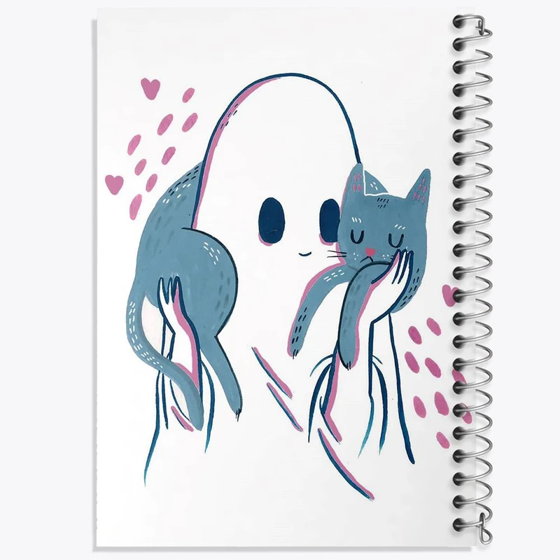 دفتر مشق 50 برگ خندالو مدل روح کوچولو کد 28679