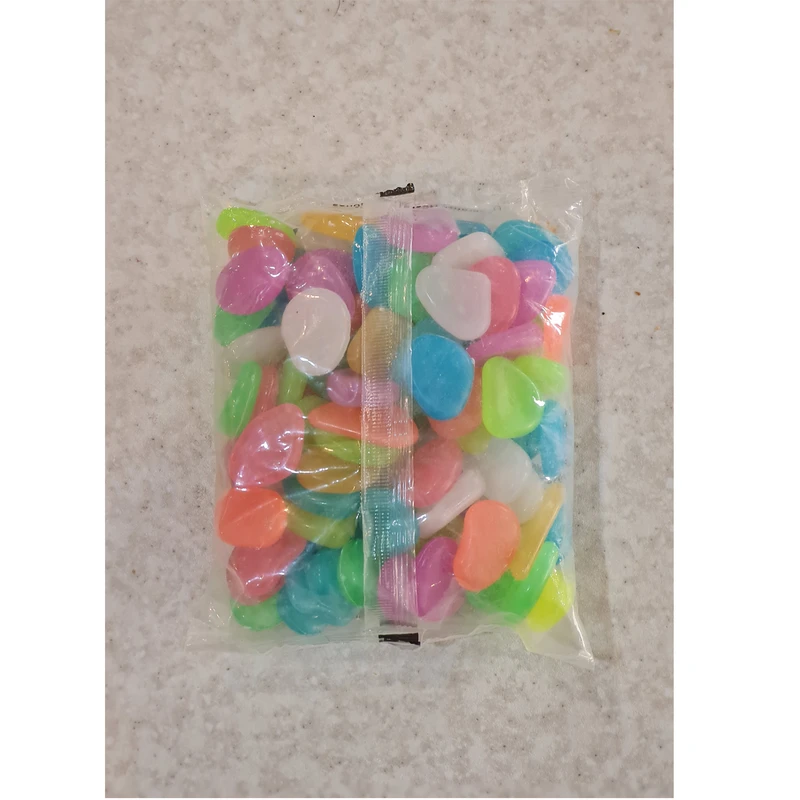 عکس شماره 5 : سنگ تزئینی آکواریوم مدل شب تاب بسته 50 عددی