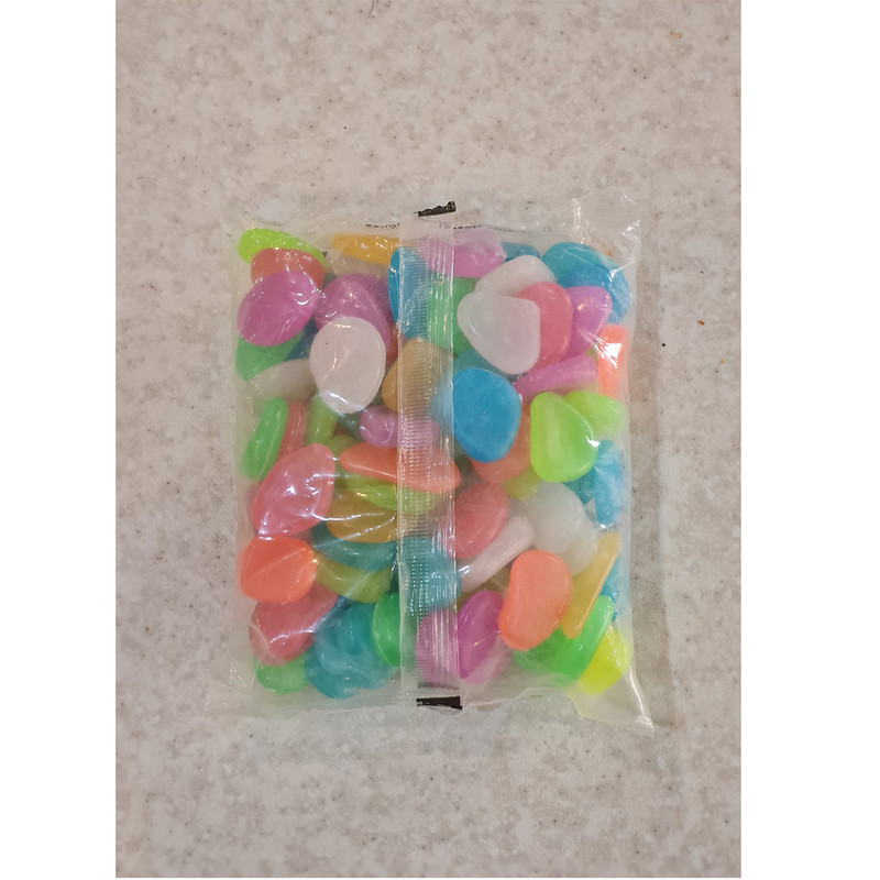 سنگ تزئینی آکواریوم مدل شب تاب بسته 50 عددی