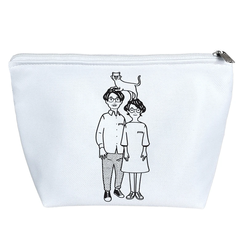 کیف لوازم آرایش دخترانه خندالو مدل گربه کد 6367