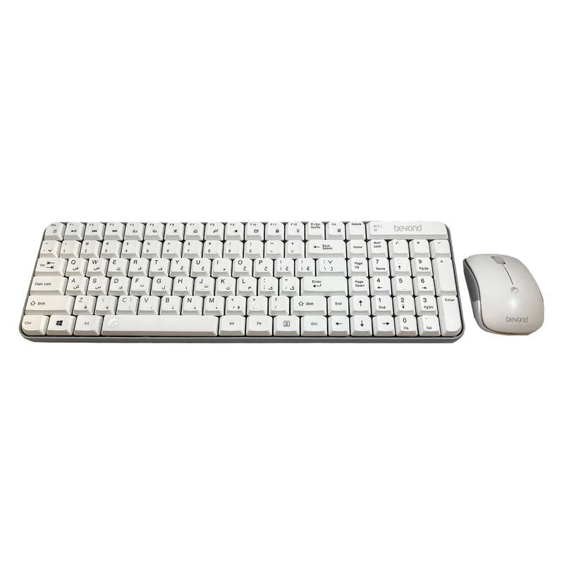 کیبورد و ماوس بی سیم بیاند مدل BMK-2261RF، سوییچ ممبران، Compact 1800