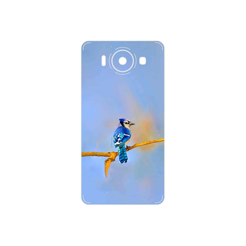 برچسب پوششی ماهوت مدل Cyanocitta cristata مناسب برای گوشی موبایل مایکروسافت Lumia 950